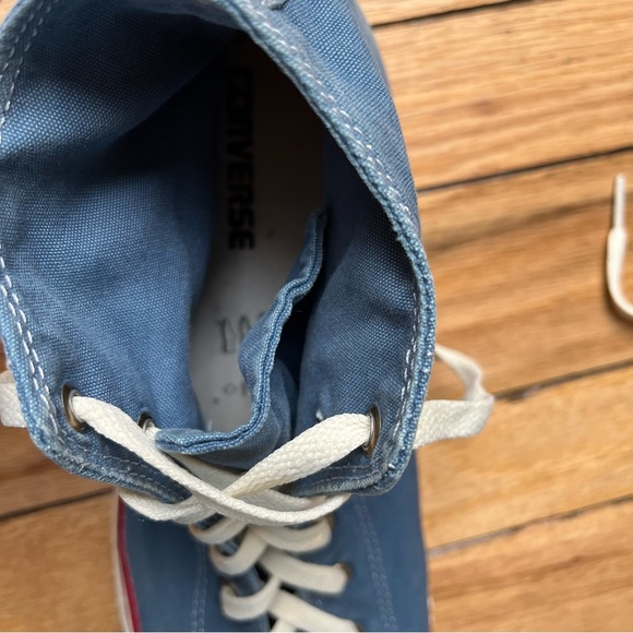Mens 11.5 🌀 Distressed Converse Chuck Taylor high tops - preowned - Picture 3 of 7